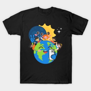 Funny Total Solar Eclipse Selfie T-Shirt